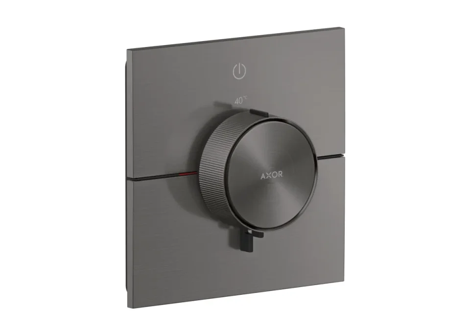 Axor Showerselect Id Thermostatic Shower Mixer Concealed 269 X 242 X 179mm Gunmetal/chrome - Brushed product image - Image 1