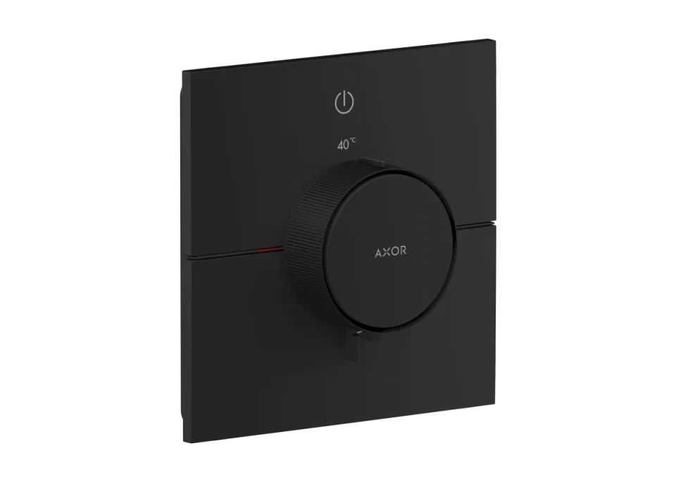Axor Showerselect Id Thermostatic Shower Mixer Concealed 269 X 242 X 179mm Black - Matt product image - Image 1