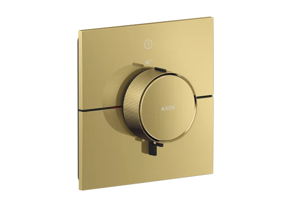 Axor Showerselect Id Thermostatic Shower Mixer Concealed 269 X 242 X 179mm Gold - Polished