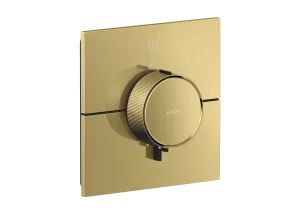 Axor Showerselect Id Thermostatic Shower Mixer Concealed 269 X 242 X 179mm Gold - Polished