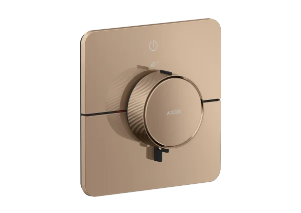 Axor Showerselect Id Thermostatic Shower Mixer Concealed 269 X 242 X 179mm Rose Gold/gold - Polished