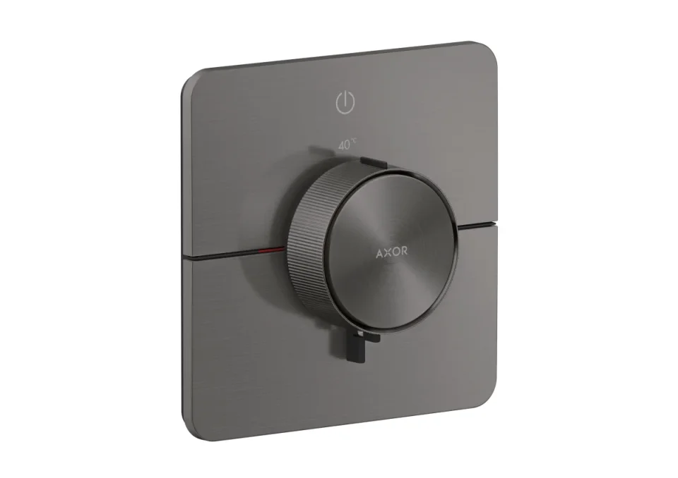 Axor Showerselect Id Thermostatic Shower Mixer Concealed 269 X 242 X 179mm Gunmetal/chrome - Brushed product image - Image 1