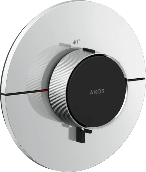 Axor Showerselect Id Thermostat Highflow For Concealed Installation Round Chrome