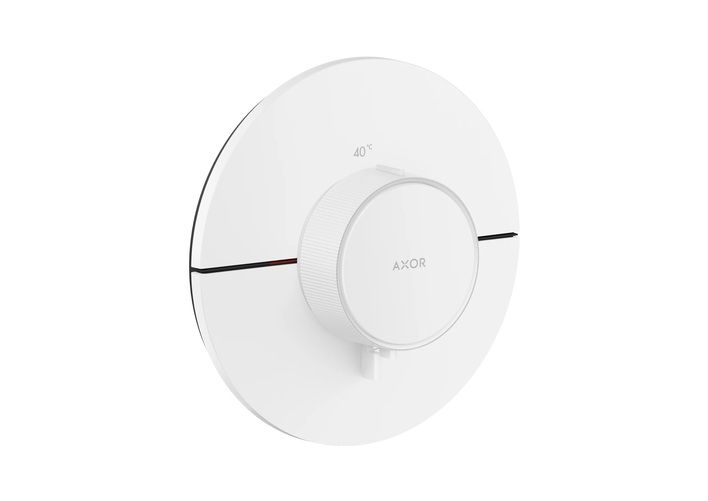 Axor Showerselect Id Thermostat Highflow For Concealed Installation Round Matt White