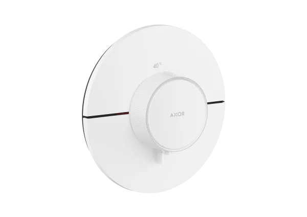 Axor Showerselect Id Thermostatic Shower Mixer Concealed 269 X 242 X 179mm White - Matt