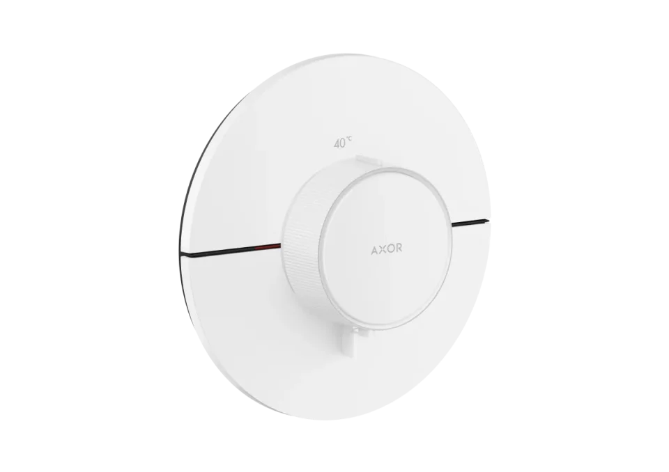 Axor Showerselect Id Thermostatic Shower Mixer Concealed 269 X 242 X 179mm White - Matt product image - Image 1