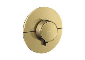 Axor Showerselect Id Thermostatic Shower Mixer Concealed 269 X 242 X 179mm Gold - Polished