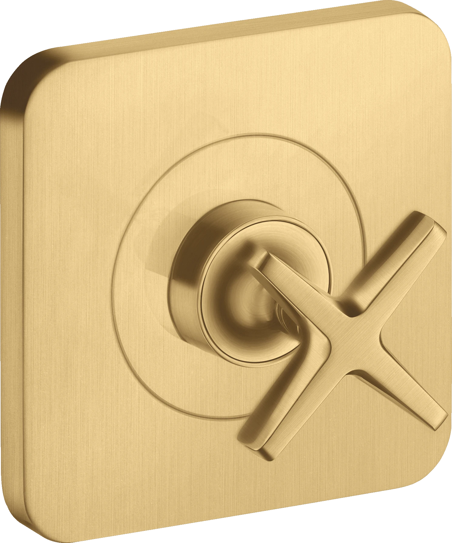 Axor Citterio E Shut-off Valves 300 X 206 X 136mm Gold - Brushed