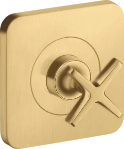 Axor Citterio E Shut-off Valves 300 X 206 X 136mm Gold - Brushed
