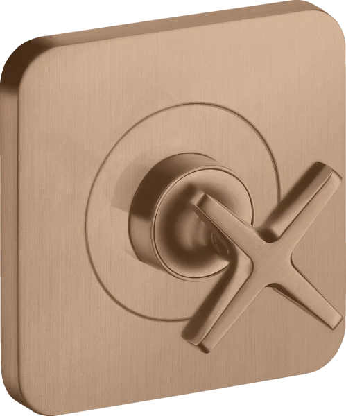 Axor Citterio E Shut-off Valves 300 X 206 X 136mm Rose Gold/gold - Brushed