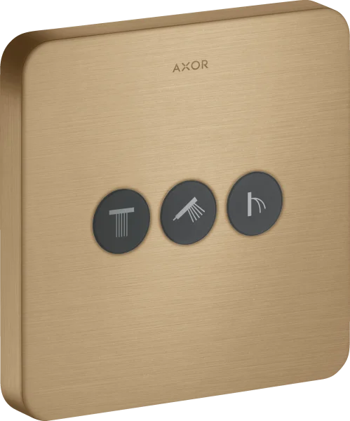 Axor Showerselect Valves Concealed 220 X 185 X 130mm Bronze - Brushed