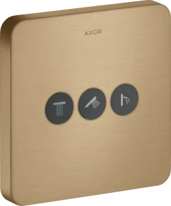 Axor Showerselect Valves Concealed 220 X 185 X 130mm Bronze - Brushed