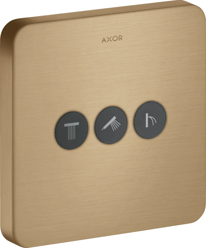 Axor Showerselect Valves Concealed 220 X 185 X 130mm Bronze - Brushed product image - Image 1