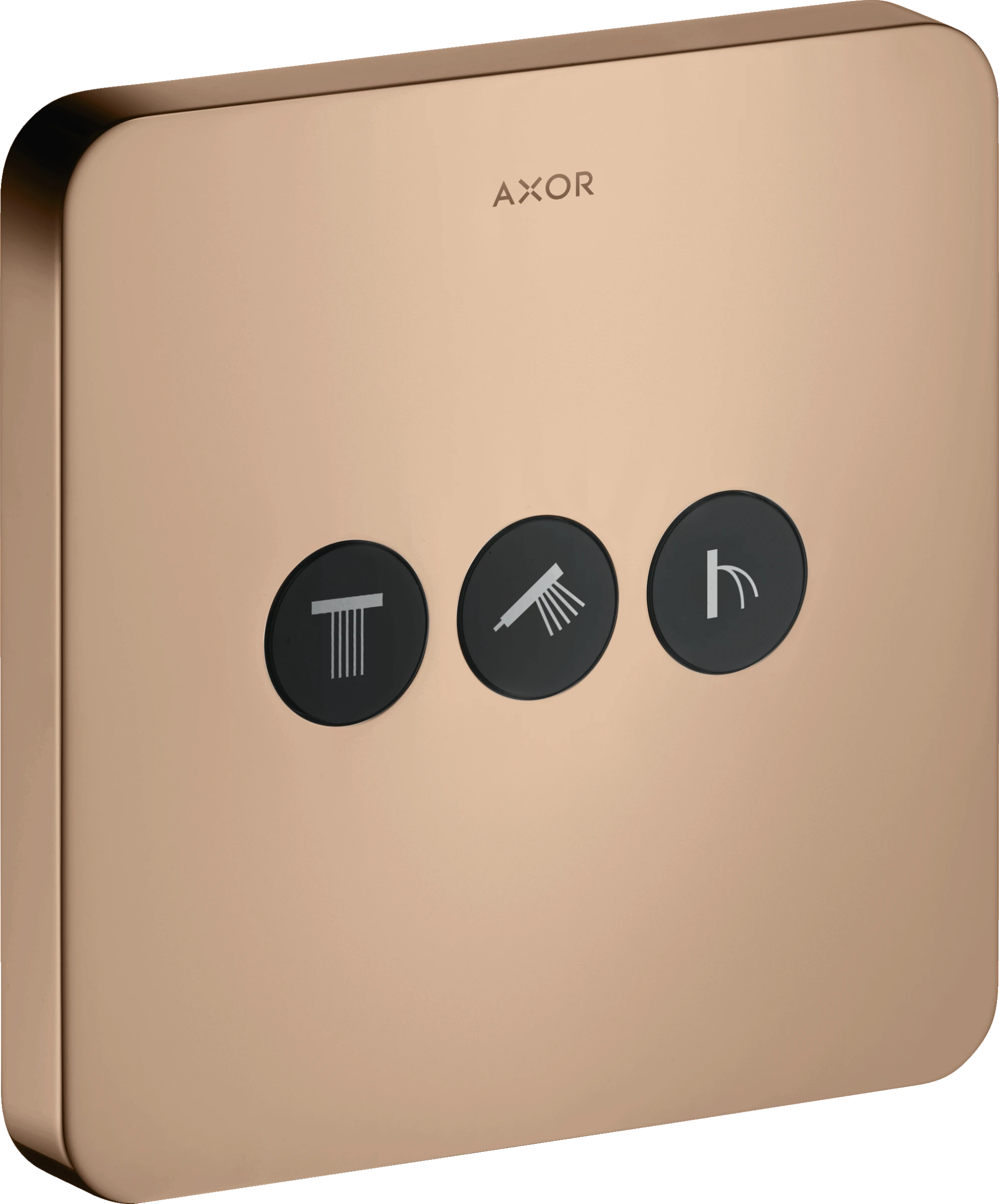 Axor Showerselect Valves Concealed 220 X 185 X 130mm Rose Gold/gold - Polished