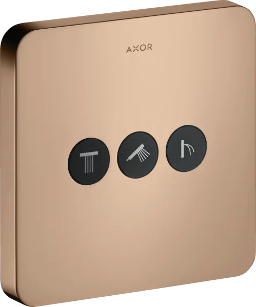 Axor Showerselect Valves Concealed 220 X 185 X 130mm Rose Gold/gold - Polished