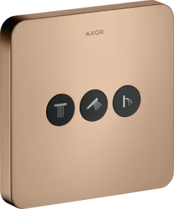 Axor Showerselect Valves Concealed 220 X 185 X 130mm Rose Gold/gold - Polished