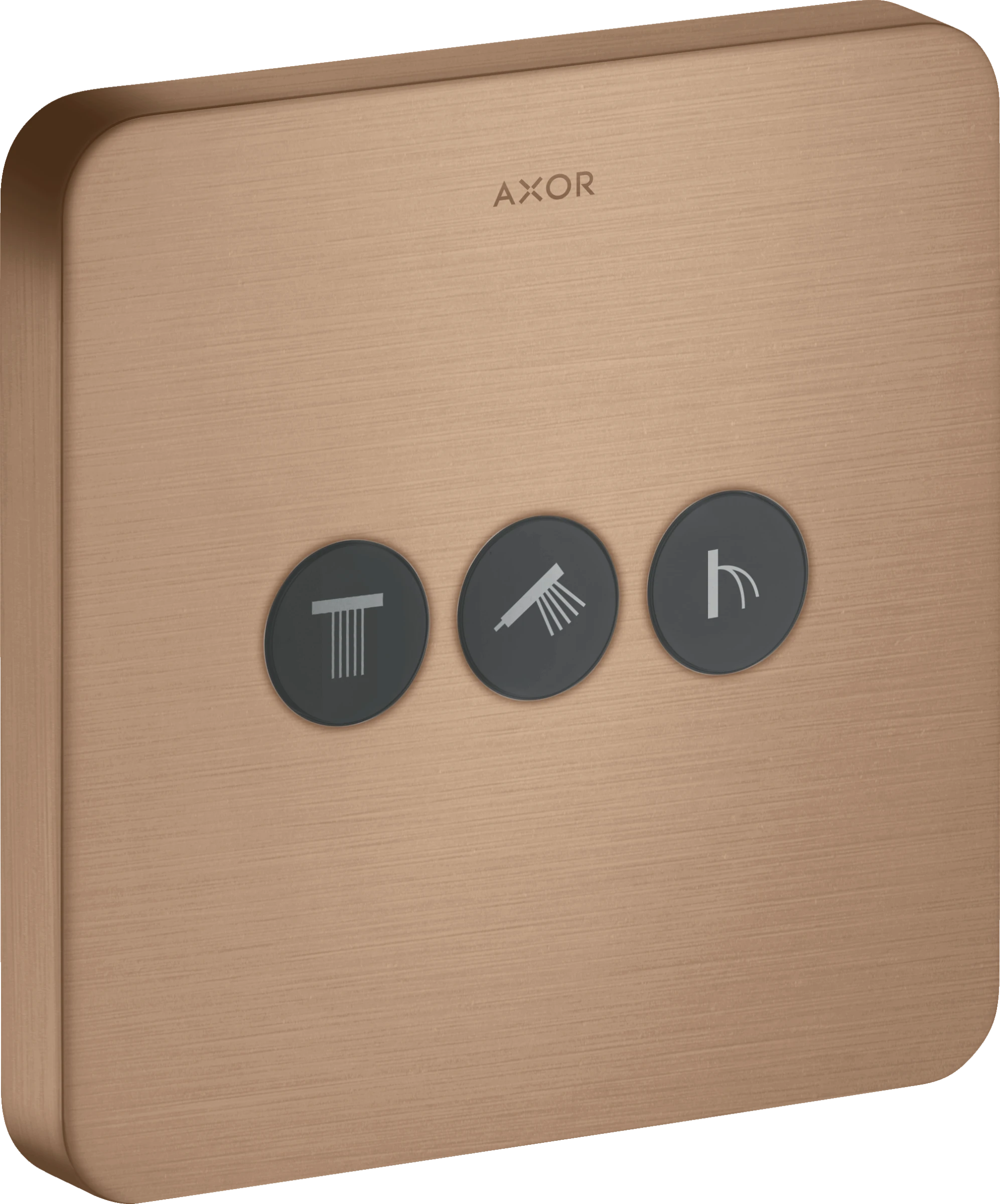 Axor Showerselect Valves Concealed 220 X 185 X 130mm Rose Gold/gold - Brushed