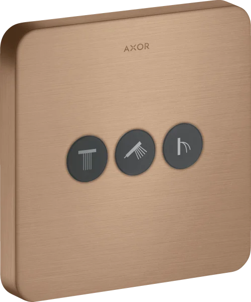 Axor Showerselect Valves Concealed 220 X 185 X 130mm Rose Gold/gold - Brushed