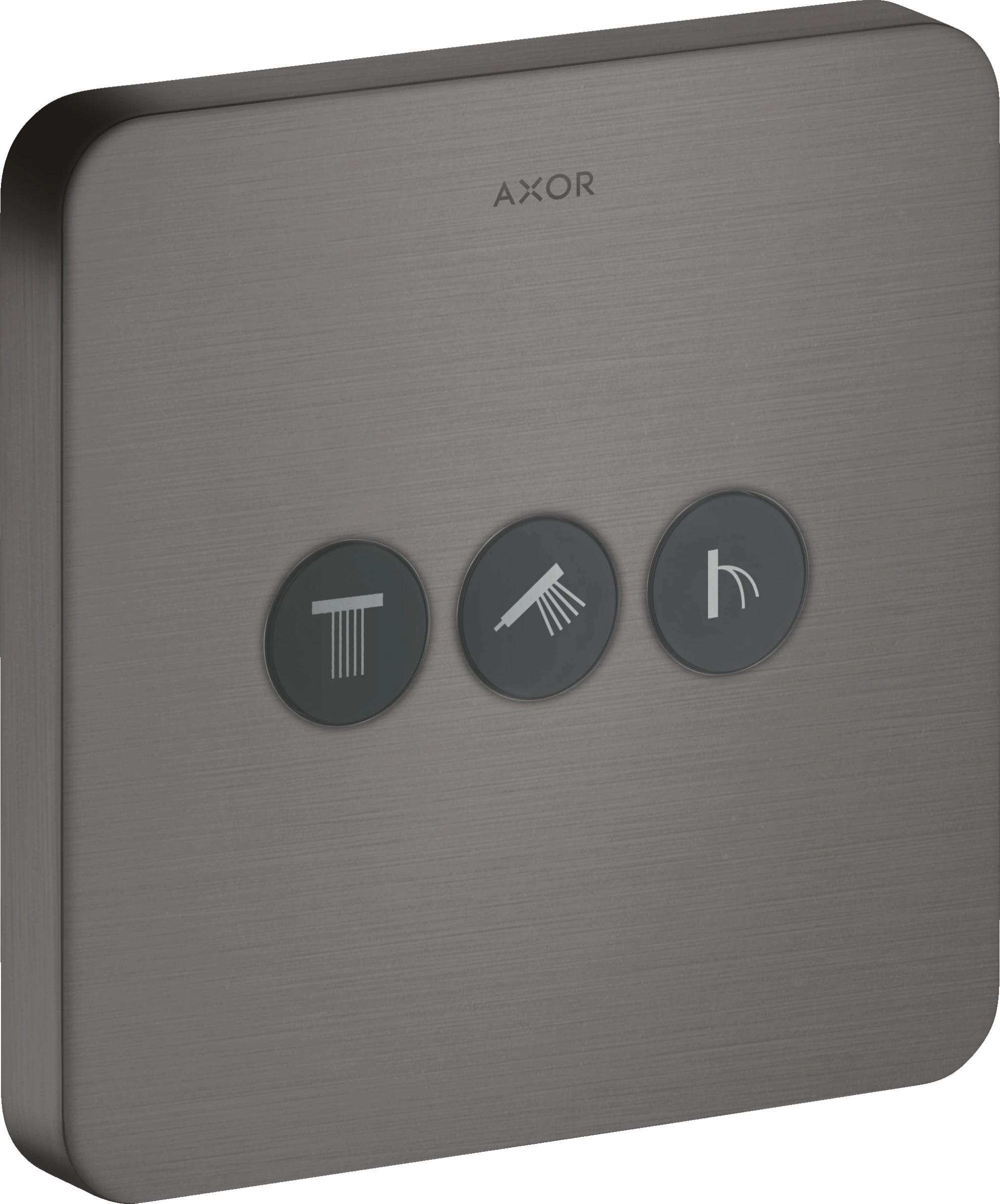 Axor Showerselect Valves Concealed 220 X 185 X 130mm Gunmetal/chrome - Brushed