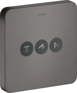 Axor Showerselect Valves Concealed 220 X 185 X 130mm Gunmetal/chrome - Brushed
