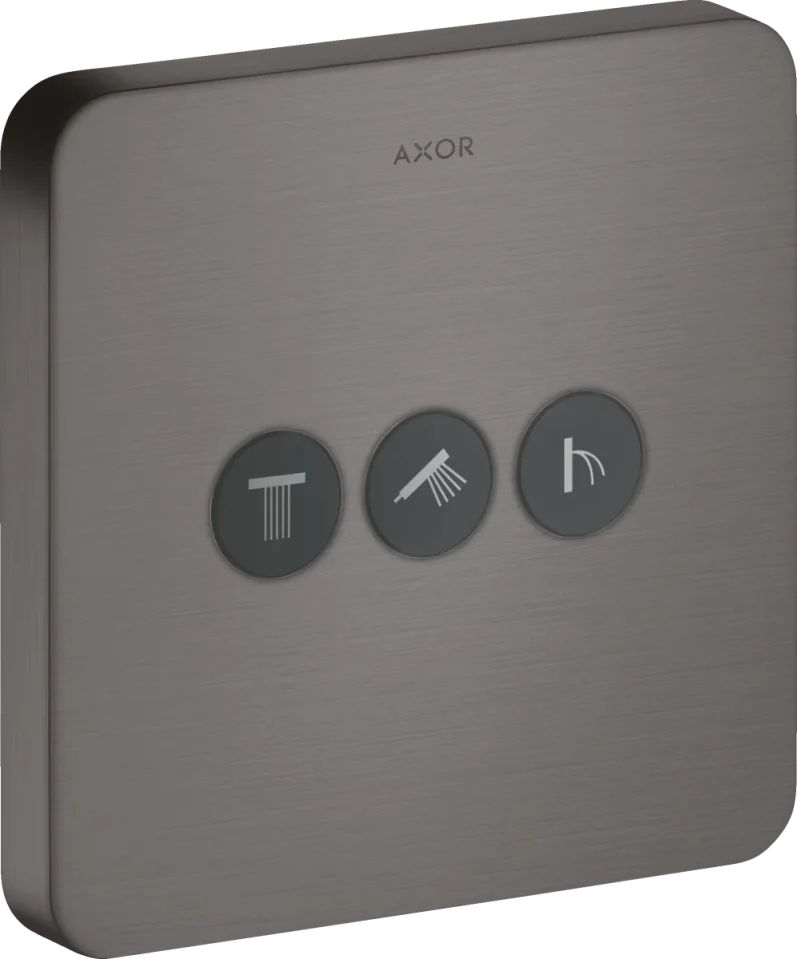 Axor Showerselect Valves Concealed 220 X 185 X 130mm Gunmetal/chrome - Brushed product image - Image 1