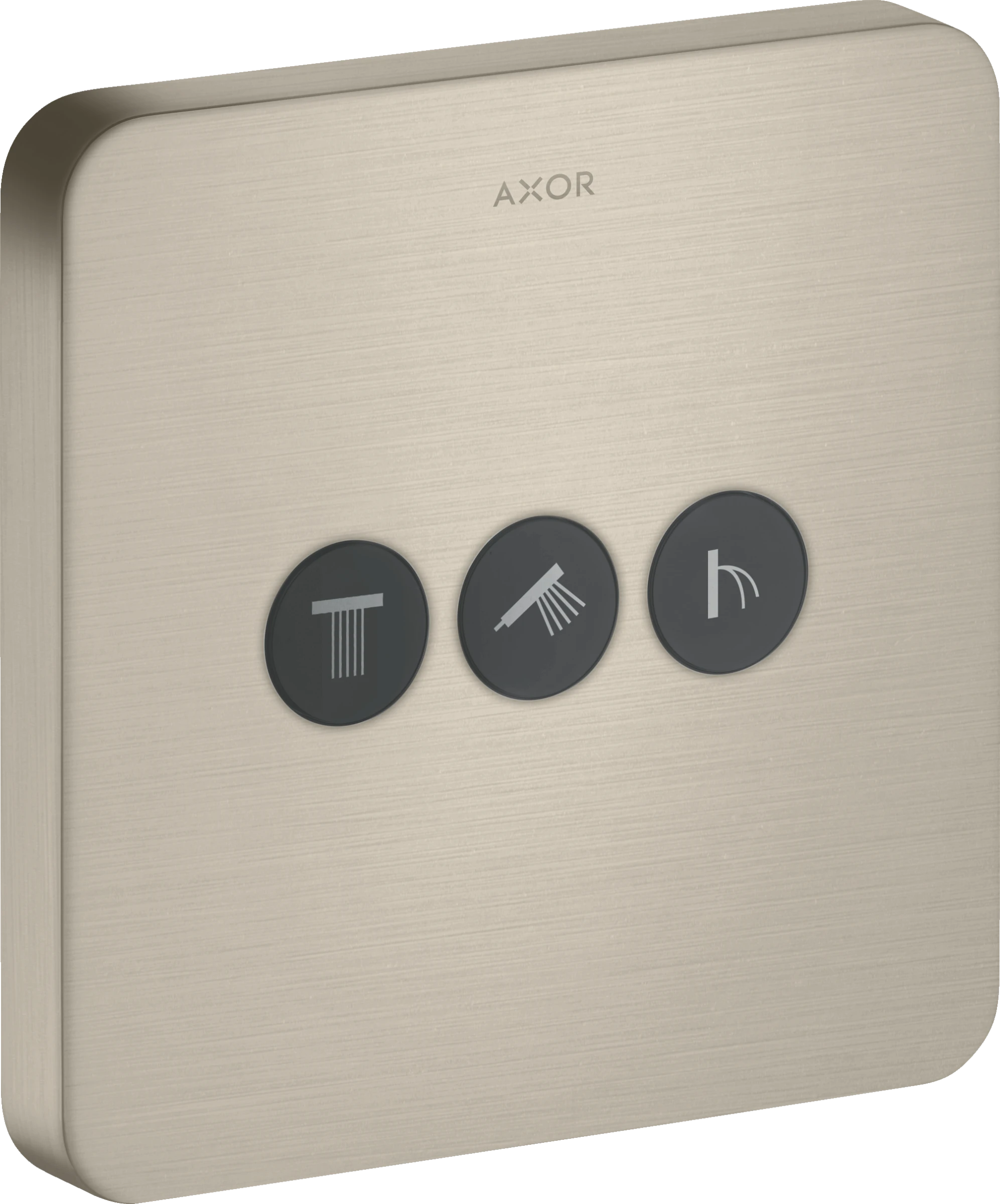 Axor Showerselect Valves Concealed 220 X 185 X 130mm Nickel - Brushed