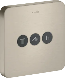 Axor Showerselect Valves Concealed 220 X 185 X 130mm Nickel - Brushed