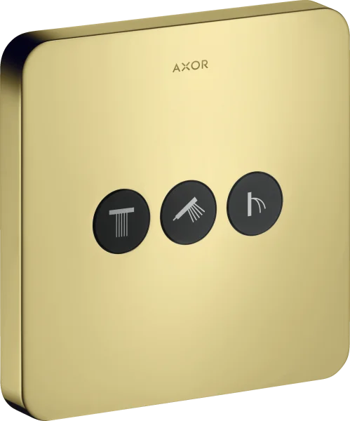 Axor Showerselect Valves Concealed 220 X 185 X 130mm Gold - Polished