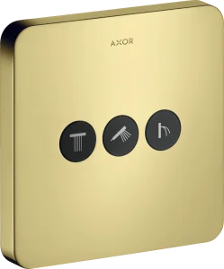 Axor Showerselect Valves Concealed 220 X 185 X 130mm Gold - Polished