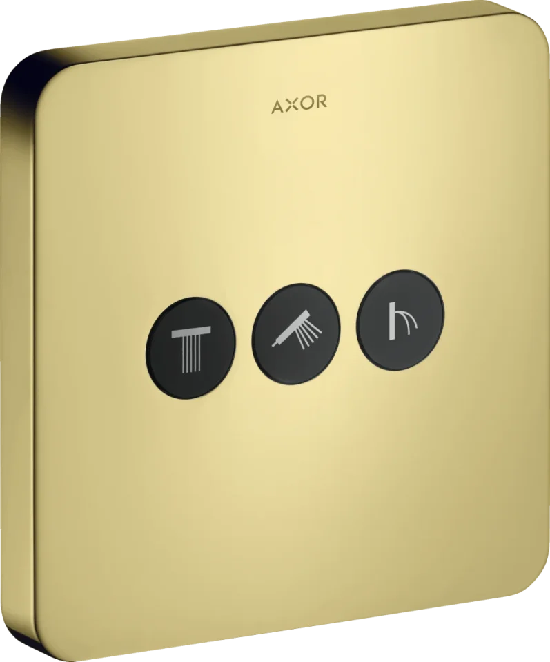 Axor Showerselect Valves Concealed 220 X 185 X 130mm Gold - Polished product image - Image 1