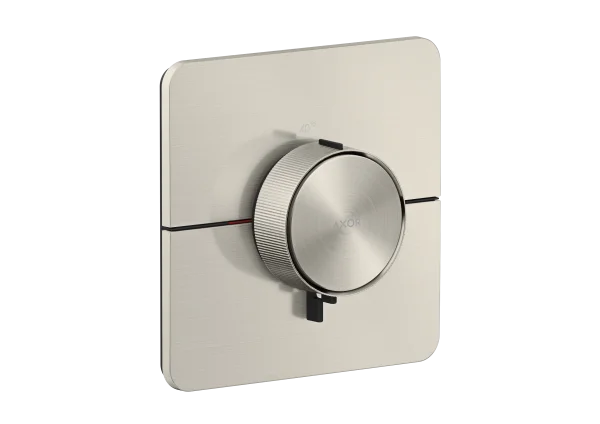 Axor Showerselect Id Thermostat Highflow For Concealed Installation Softsquare Stainless Steel Optic