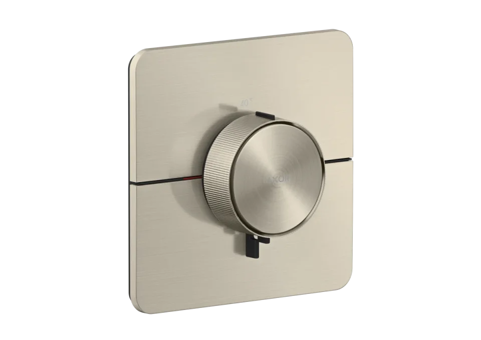Axor Showerselect Id Thermostatic Shower Mixer Concealed 269 X 242 X 179mm Nickel - Brushed product image - Image 1