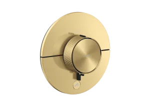 Axor Showerselect Id Thermostatic Shower Mixer Concealed 269 X 242 X 179mm Gold - Brushed