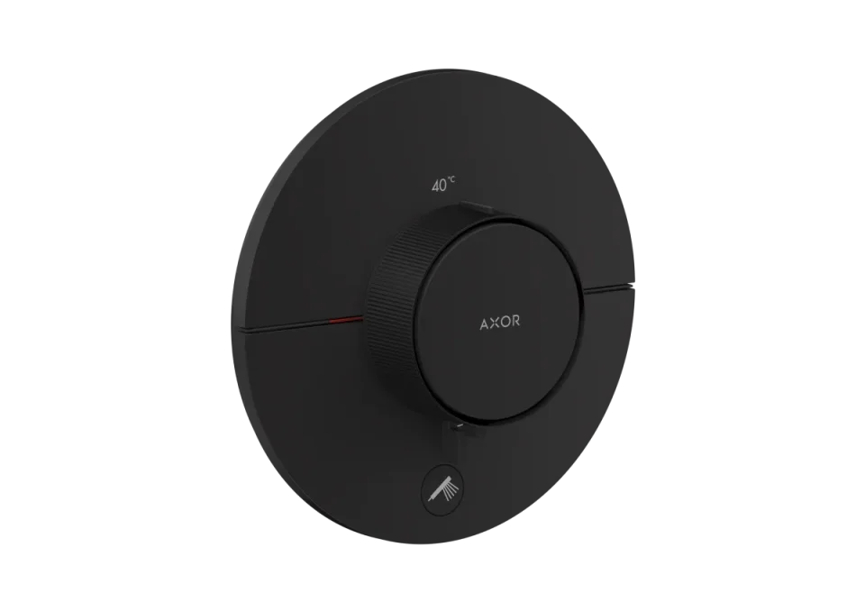 Axor Showerselect Id Thermostatic Shower Mixer Concealed 269 X 242 X 179mm Black - Matt product image - Image 1
