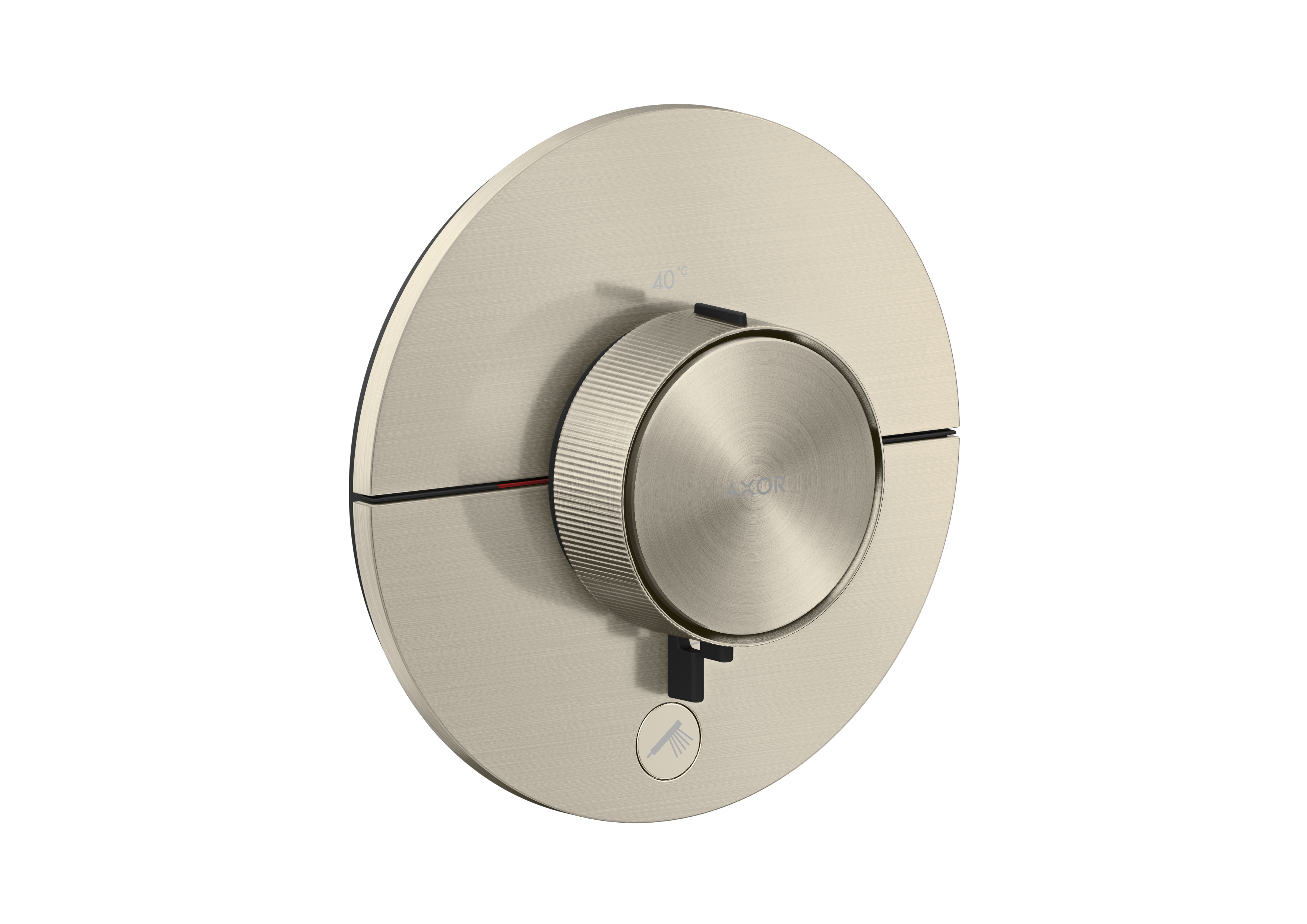 Axor Showerselect Id Thermostatic Shower Mixer Concealed 269 X 242 X 179mm Nickel - Brushed product image - Image 1