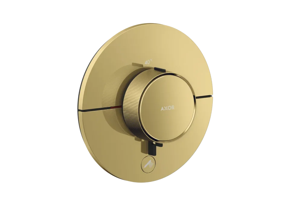 Axor Showerselect Id Thermostatic Shower Mixer Concealed 269 X 242 X 179mm Gold - Polished product image - Image 1