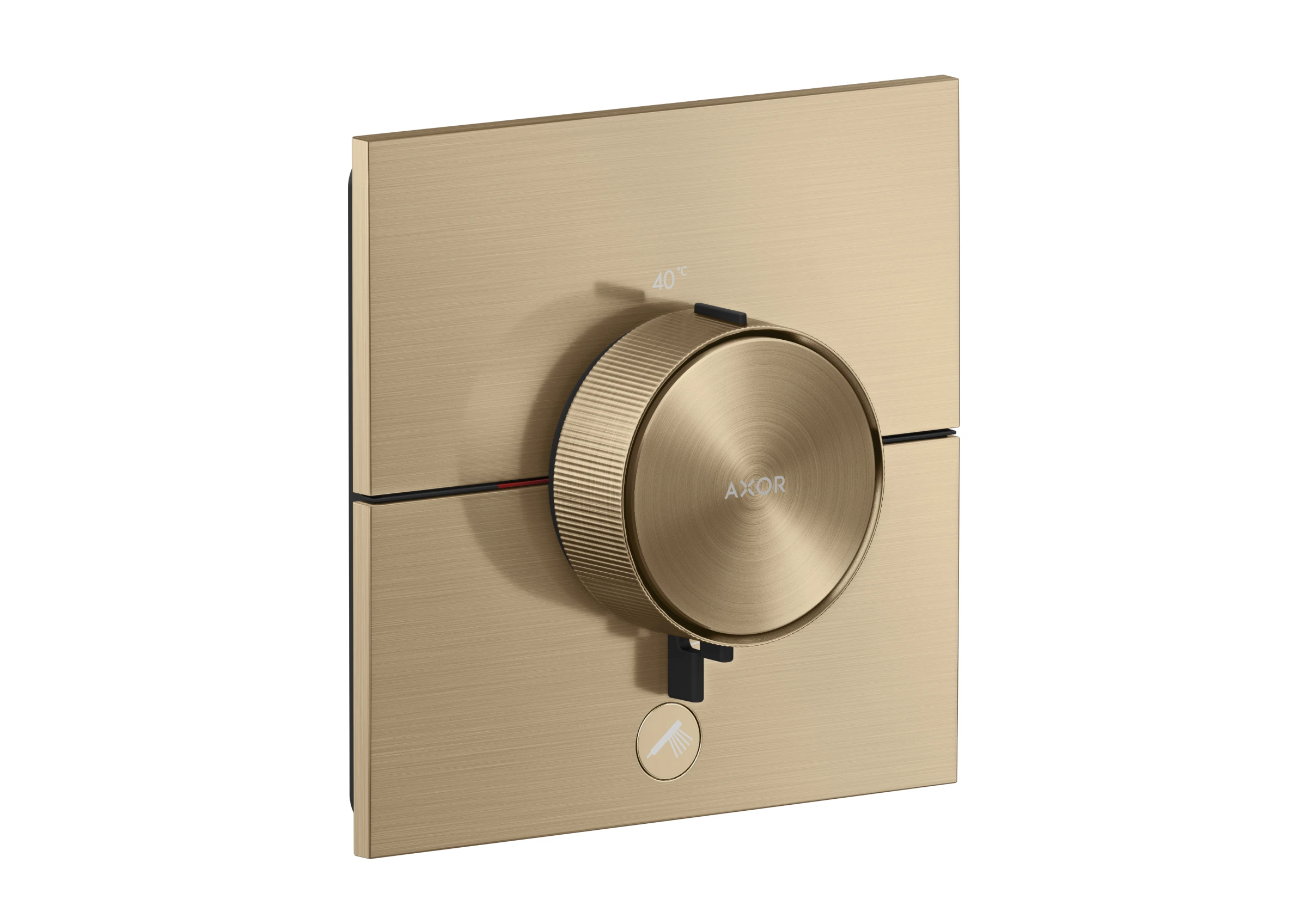 Axor Showerselect Id Thermostatic Shower Mixer Concealed 269 X 242 X 179mm Bronze - Brushed
