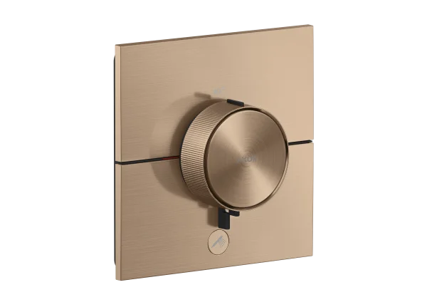 Axor Showerselect Id Thermostat Highflow For Concealed Installation Square For 1 Function And Additional Outlet