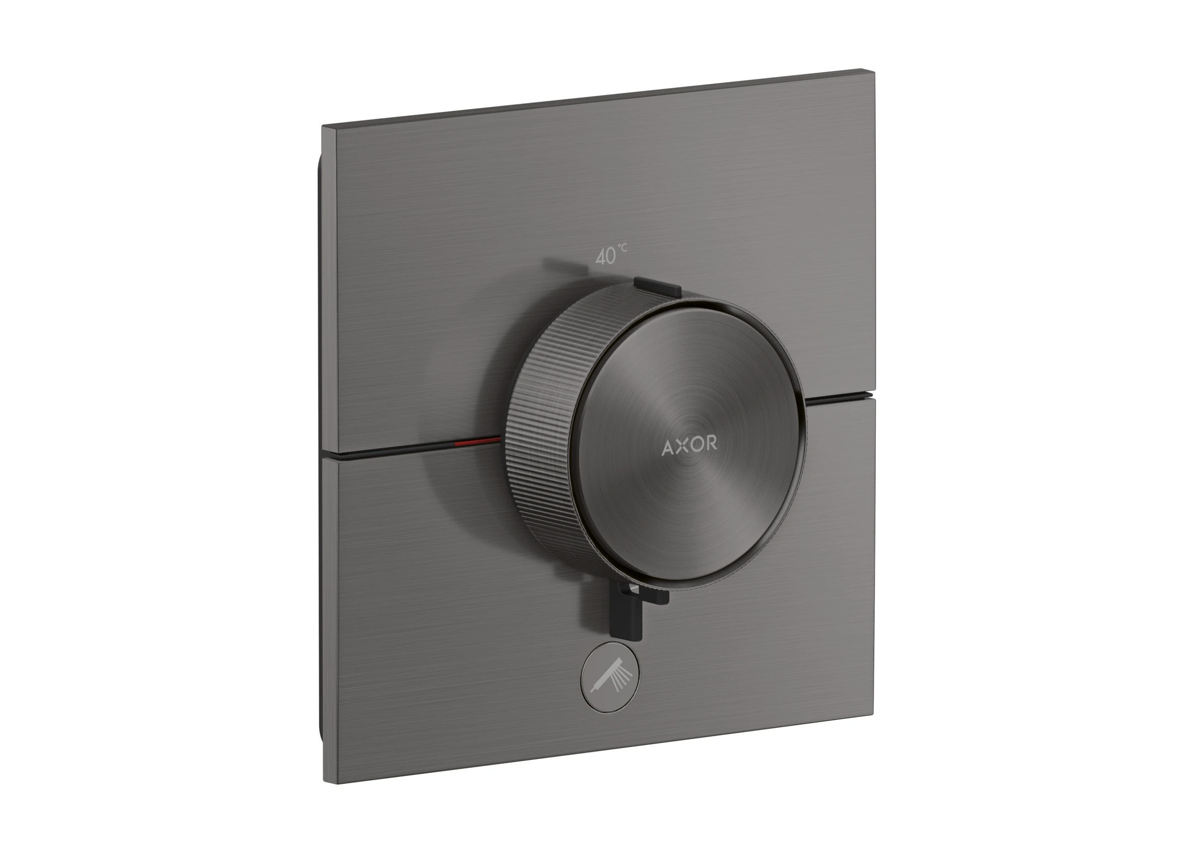 Axor Showerselect Id Thermostatic Shower Mixer Concealed 269 X 242 X 179mm Gunmetal/chrome - Brushed