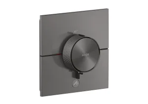 Axor Showerselect Id Thermostatic Shower Mixer Concealed 269 X 242 X 179mm Gunmetal/chrome - Brushed