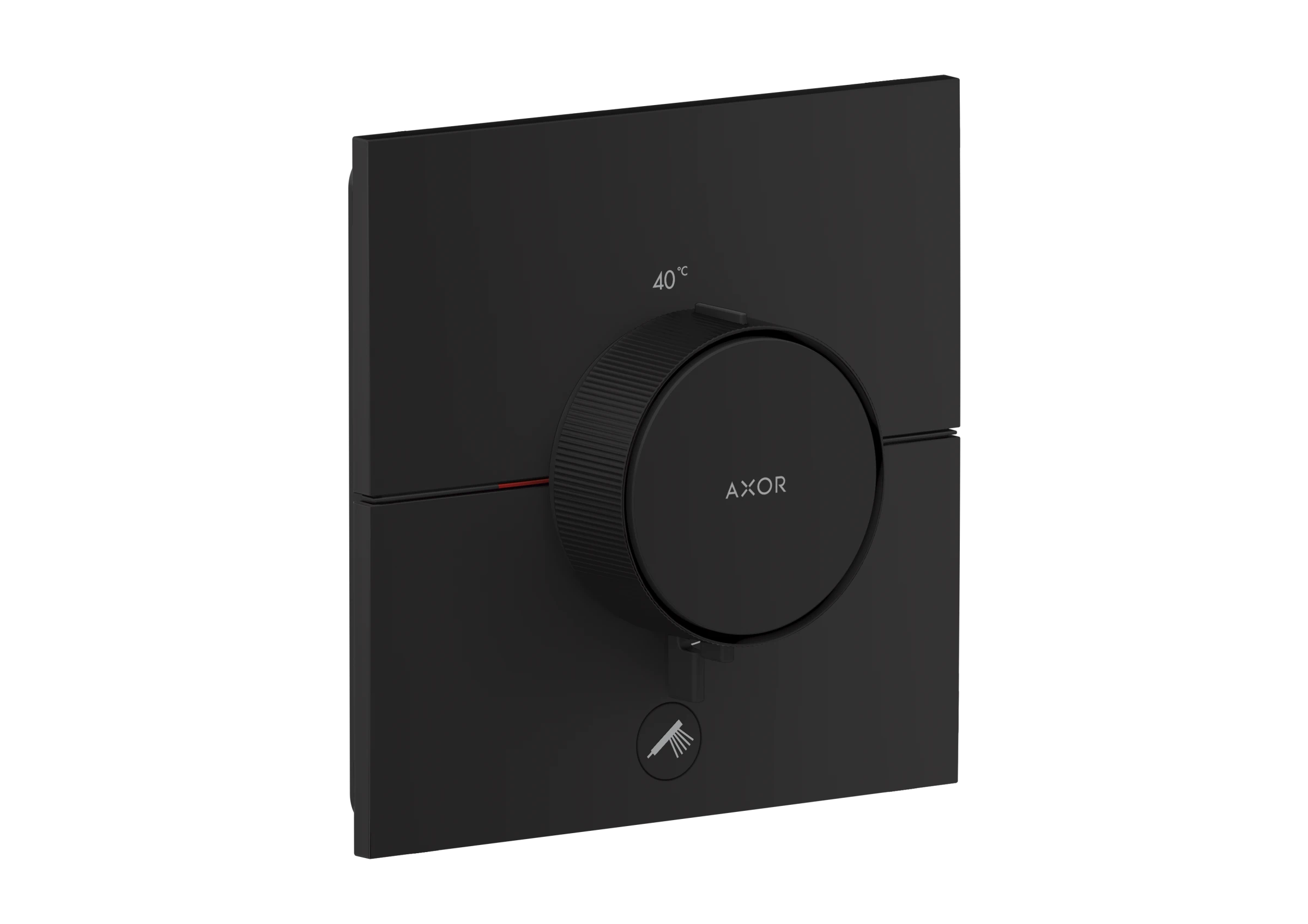 Axor Showerselect Id Thermostatic Shower Mixer Concealed 269 X 242 X 179mm Black - Matt