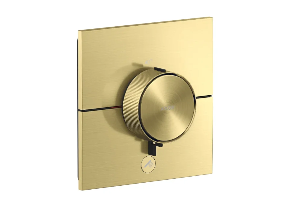 Axor Showerselect Id Thermostatic Shower Mixer Concealed 269 X 242 X 179mm Brass - Brushed product image - Image 1