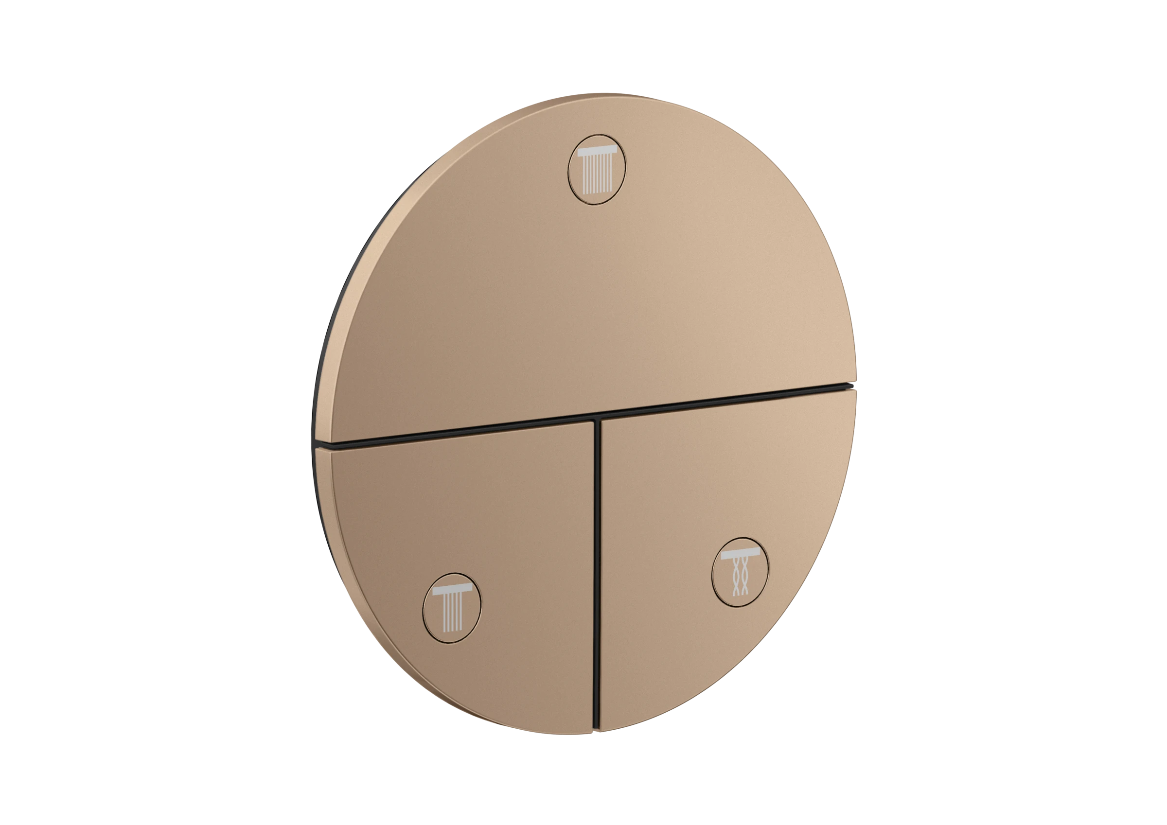 Axor Showerselect Id Valves Concealed 269 X 242 X 179mm Rose Gold/gold - Polished