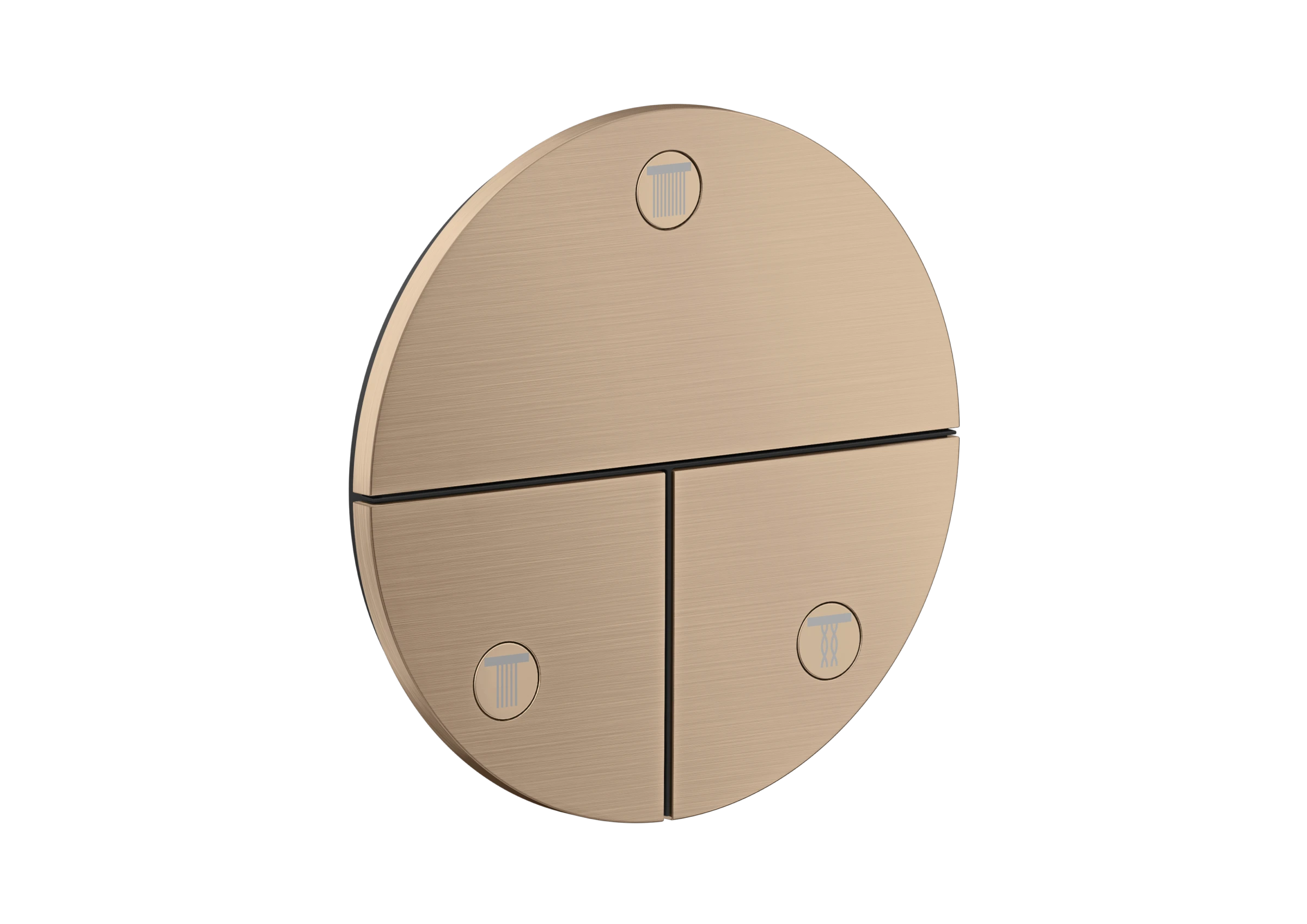 Axor Showerselect Id Valves Concealed 269 X 242 X 179mm Rose Gold/gold - Brushed
