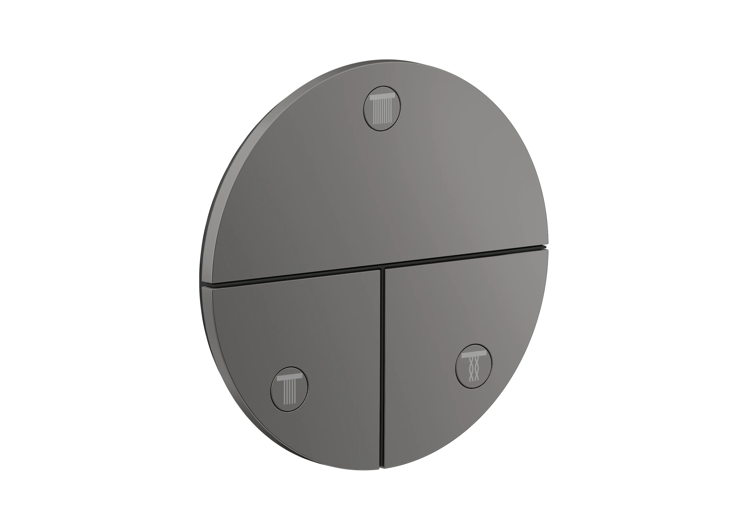Axor Showerselect Id Valves Concealed 269 X 242 X 179mm Gunmetal/chrome - Polished