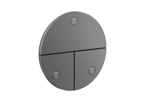 Axor Showerselect Id Valves Concealed 269 X 242 X 179mm Gunmetal/chrome - Polished