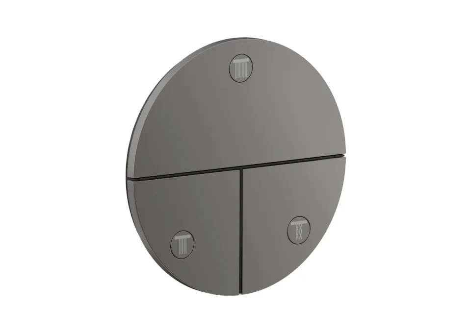 Axor Showerselect Id Valves Concealed 269 X 242 X 179mm Gunmetal/chrome - Polished product image - Image 1