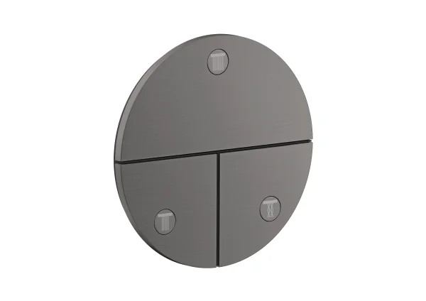 Axor Showerselect Id Valves Concealed 269 X 242 X 179mm Gunmetal/chrome - Brushed