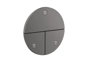 Axor Showerselect Id Valves Concealed 269 X 242 X 179mm Gunmetal/chrome - Brushed