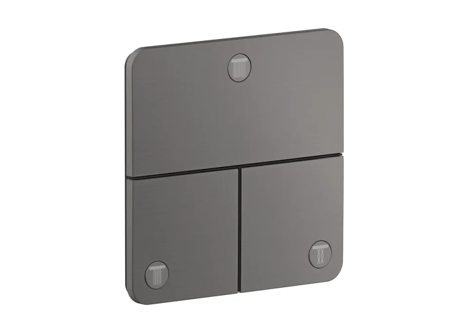 Axor Showerselect Id Valves Concealed 269 X 242 X 179mm Gunmetal/chrome - Brushed product image - Image 1